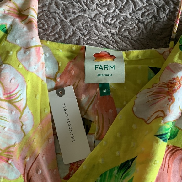 Farm Rio Norma Wrap Dress . Sz: Medium NWT - Picture 12 of 15